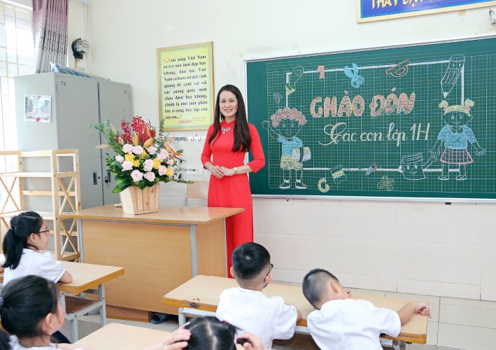 Nét đẹp của cô giáo Hà thành