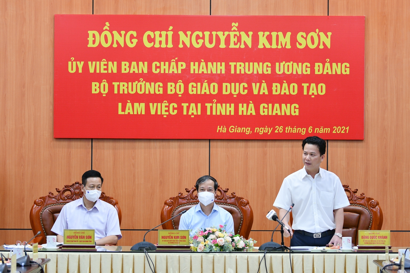 Bộ trưởng Nguyễn Kim Sơn: Bộ GD&ĐT sẽ đồng hành, hỗ trợ giáo dục Hà Giang - Ảnh minh hoạ 5