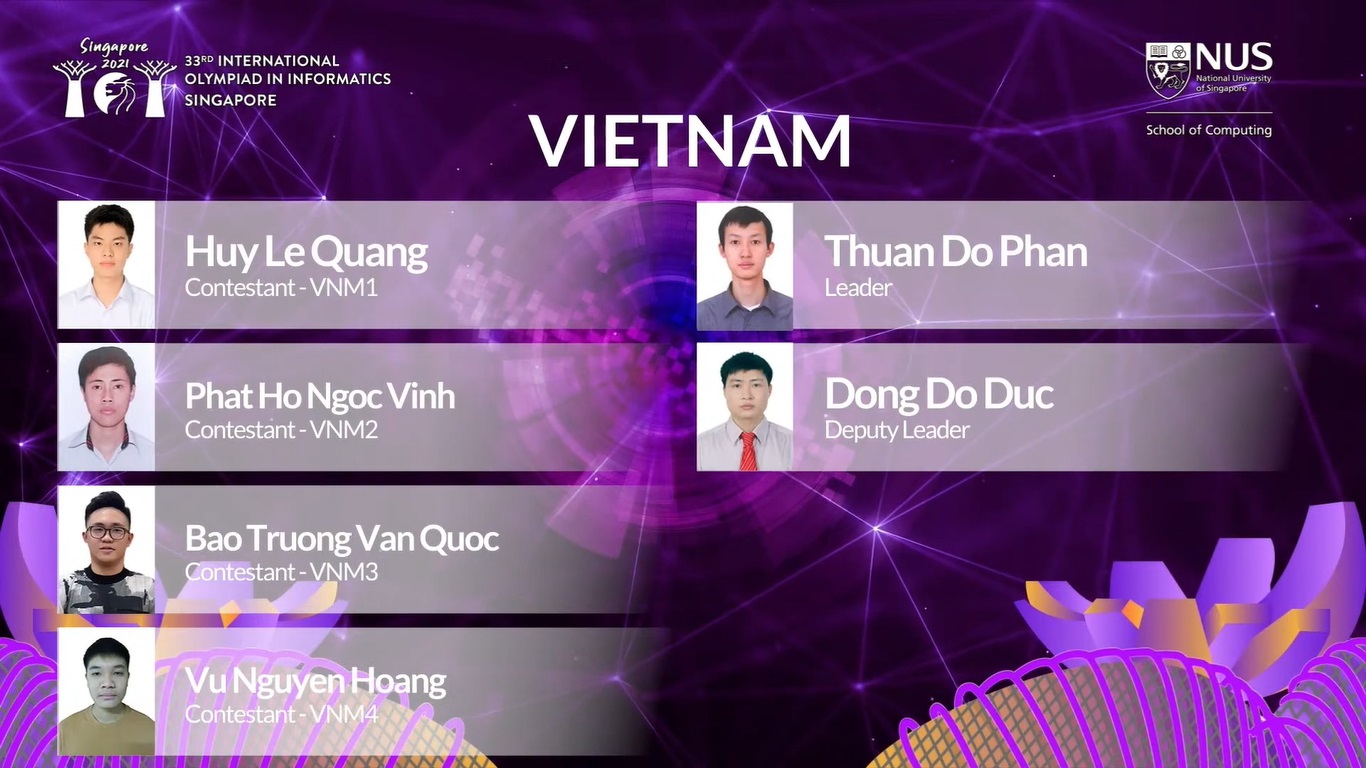 Việt Nam đạt thành tích cao tại Olympic Tin học quốc tế 2021 - Ảnh minh hoạ 2