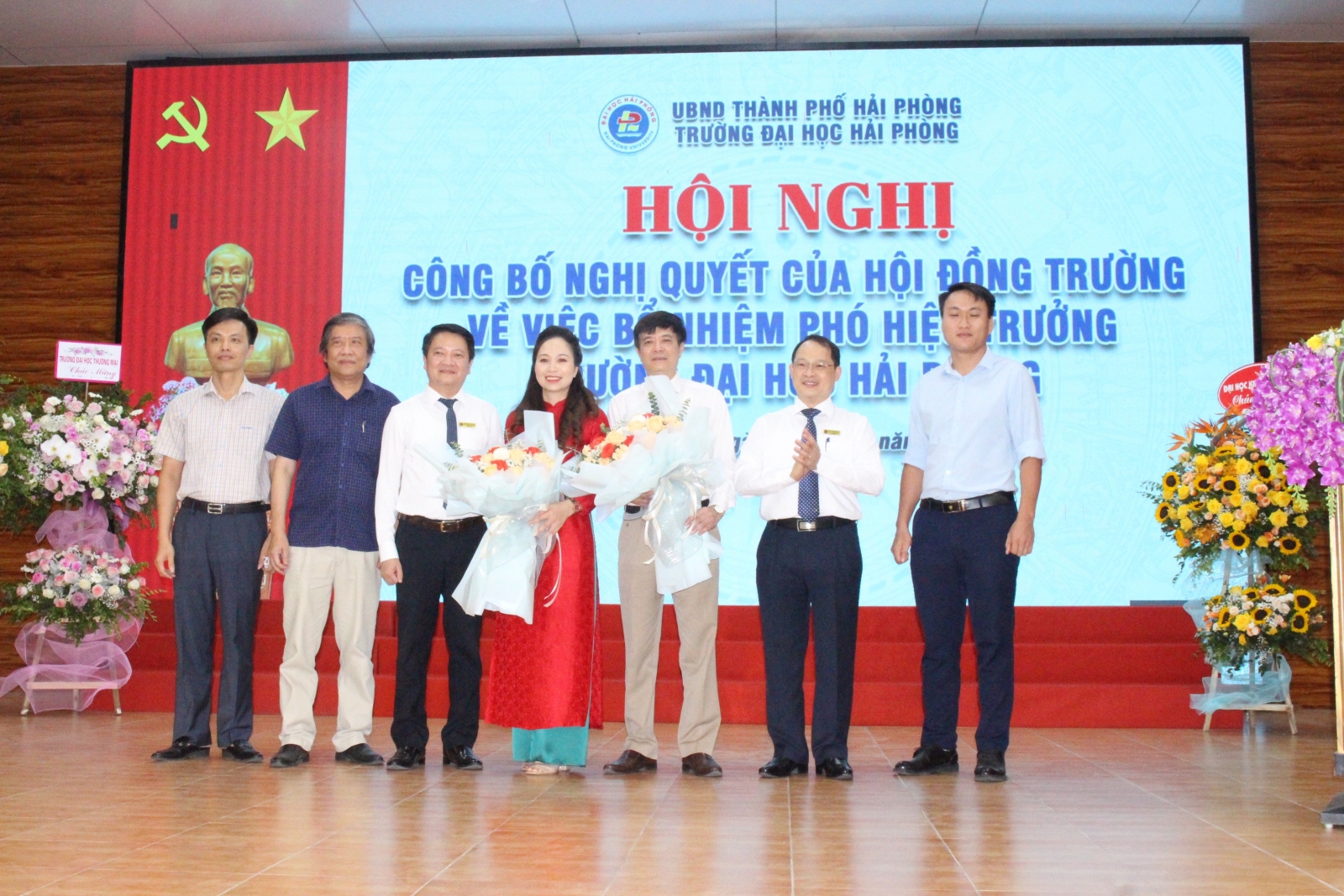 Bổ nhiệm 2 hiệu phó Trường Đại học Hải Phòng