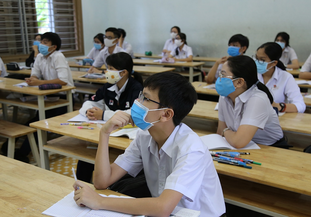 Hà Nội yêu cầu thí sinh đeo khẩu trang trong phòng thi tốt nghiệp THPT