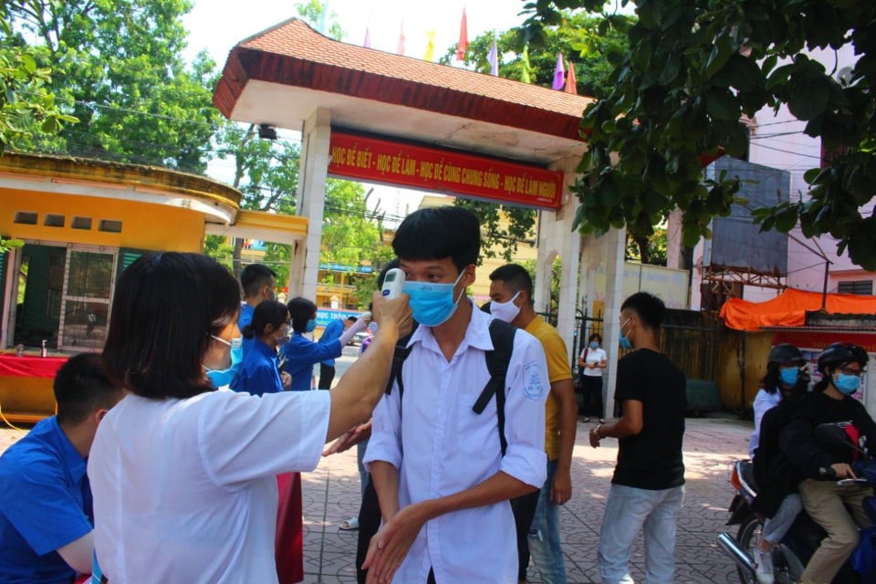 Kịch bản chi tiết tổ chức Kỳ thi tốt nghiệp THPT tại "tâm dịch” Bắc Giang