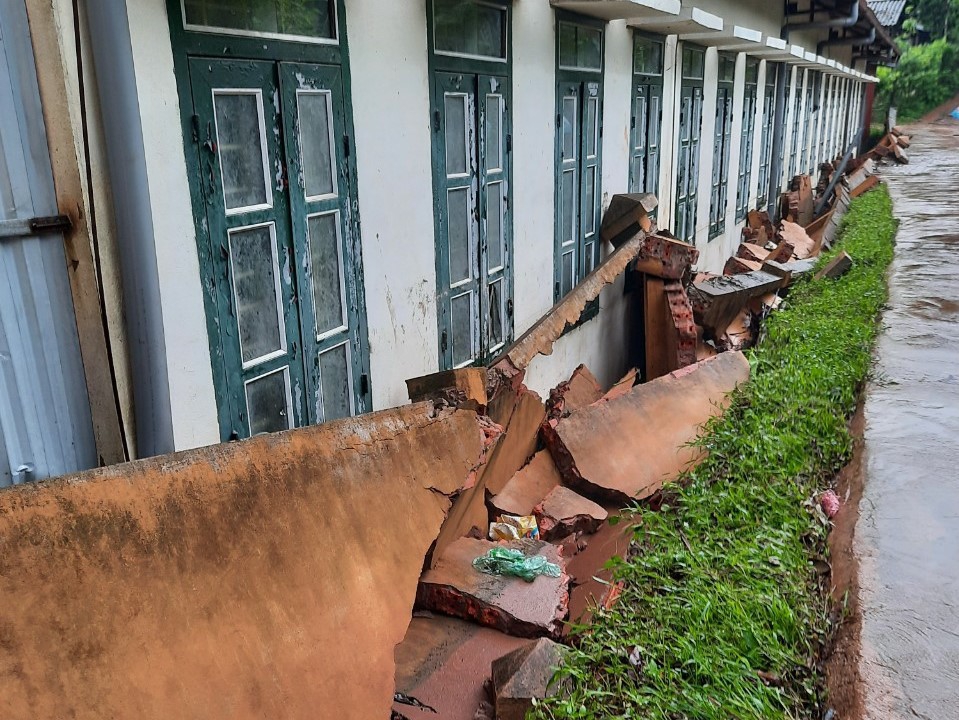 Điện Biên: 3 trường học bị thiệt hại nặng do mưa lũ và dông lốc