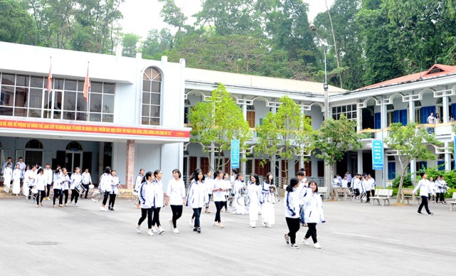 Tuyên Quang: Tuyển sinh thí điểm lớp 9 trong trường THPT Chuyên