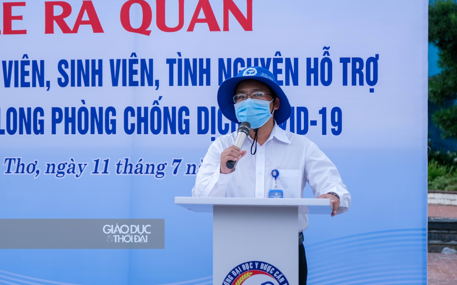 Sinh viên Trường ĐH Y dược Cần Thơ  chi viện Vĩnh Long phòng chống dịch - Ảnh minh hoạ 5