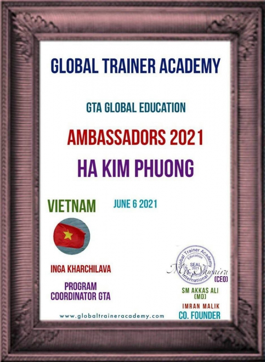 Cô giáo Lào Cai đạt giải thưởng “Đại sứ giáo dục toàn cầu 2021” - Ảnh minh hoạ 3