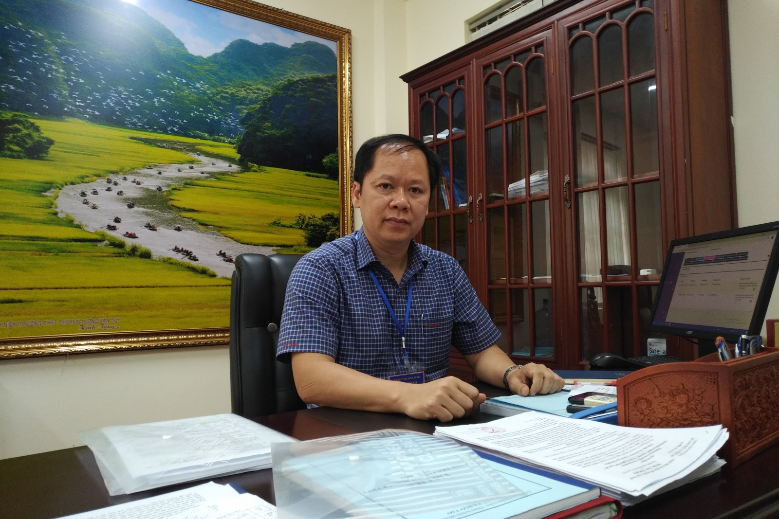 Phó Giám đốc Sở GD&ĐT Ninh Bình: Tin tưởng tổ chức tốt kì thi tốt nghiệp THPT