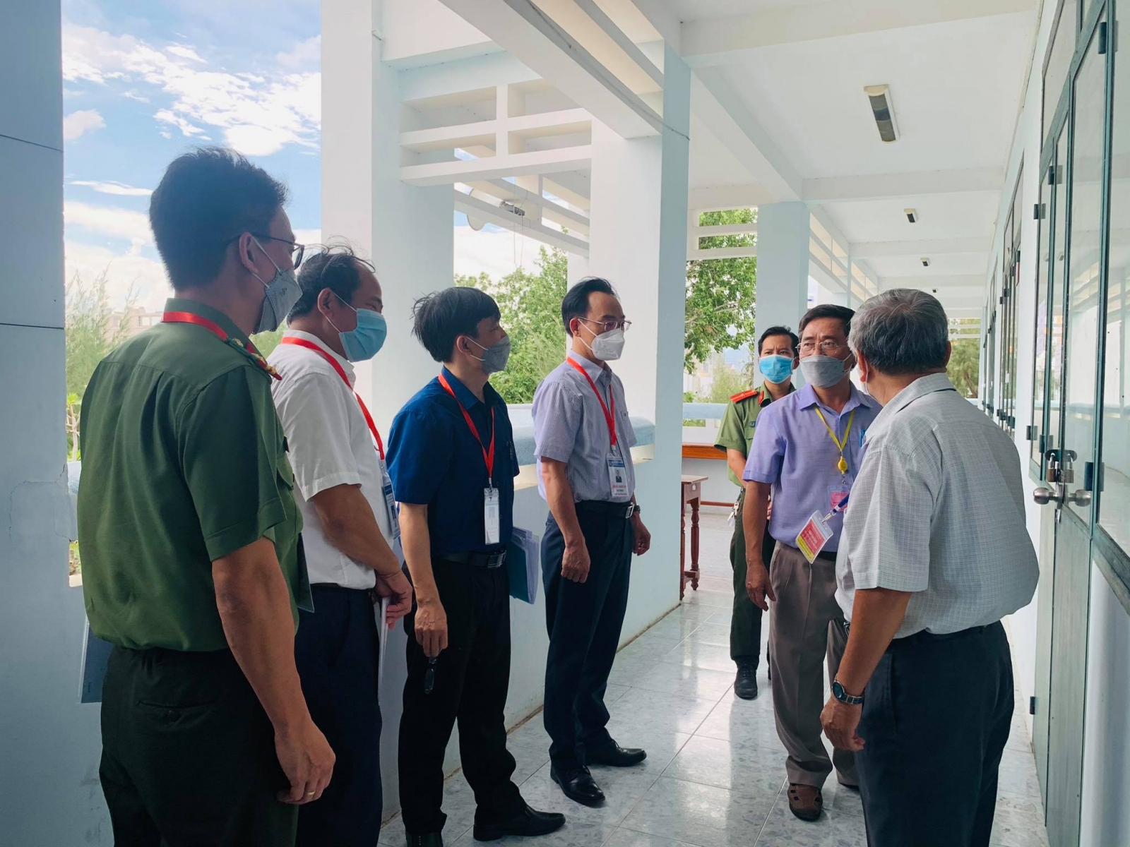 Thứ trưởng Bộ GD&ĐT Hoàng Minh Sơn kiểm tra công tác thi tại tỉnh Ninh Thuận