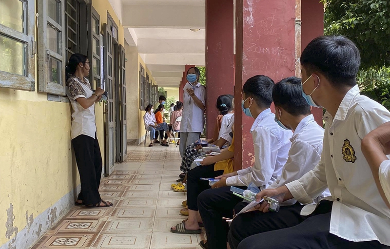 Tuyển sinh vào lớp 10 tại Điện Biên: An toàn phòng dịch đặt lên hàng đầu