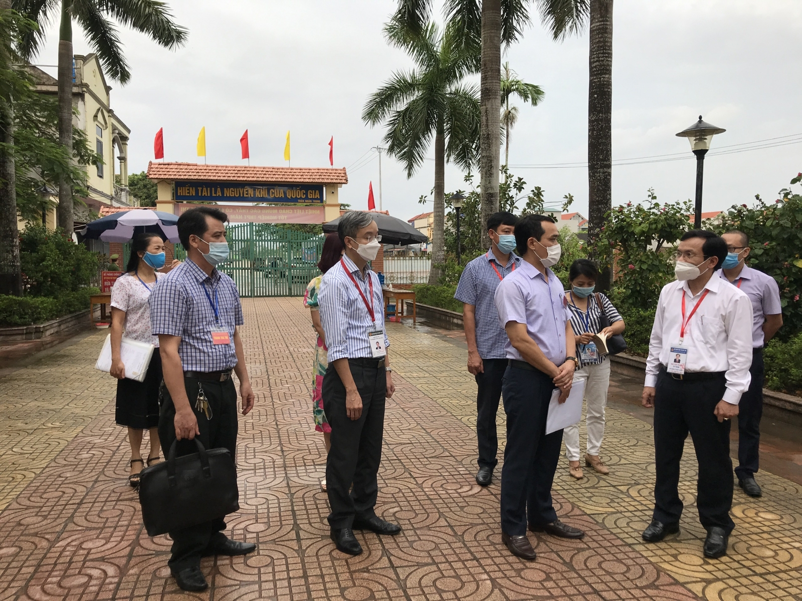 Cục trưởng Mai Văn Trinh kiểm tra công tác thi tại Ninh Bình