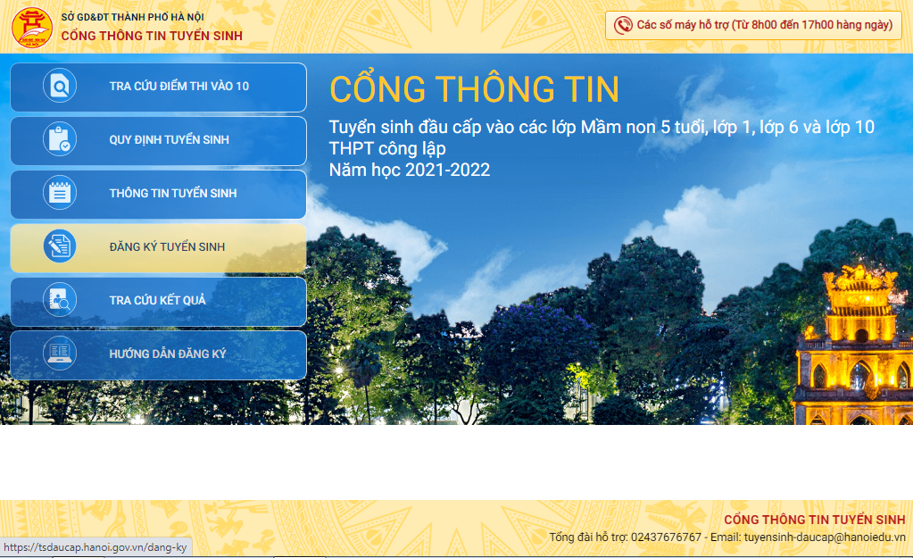 94 trường THCS ở Hà Nội hoàn thành chỉ tiêu tuyến sinh trực tuyến vào lớp 6