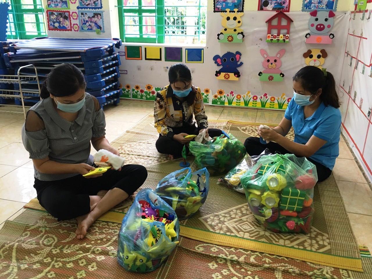 Huyện vùng cao Thanh Hóa chuẩn bị cho ngày khai trường trong mùa dịch