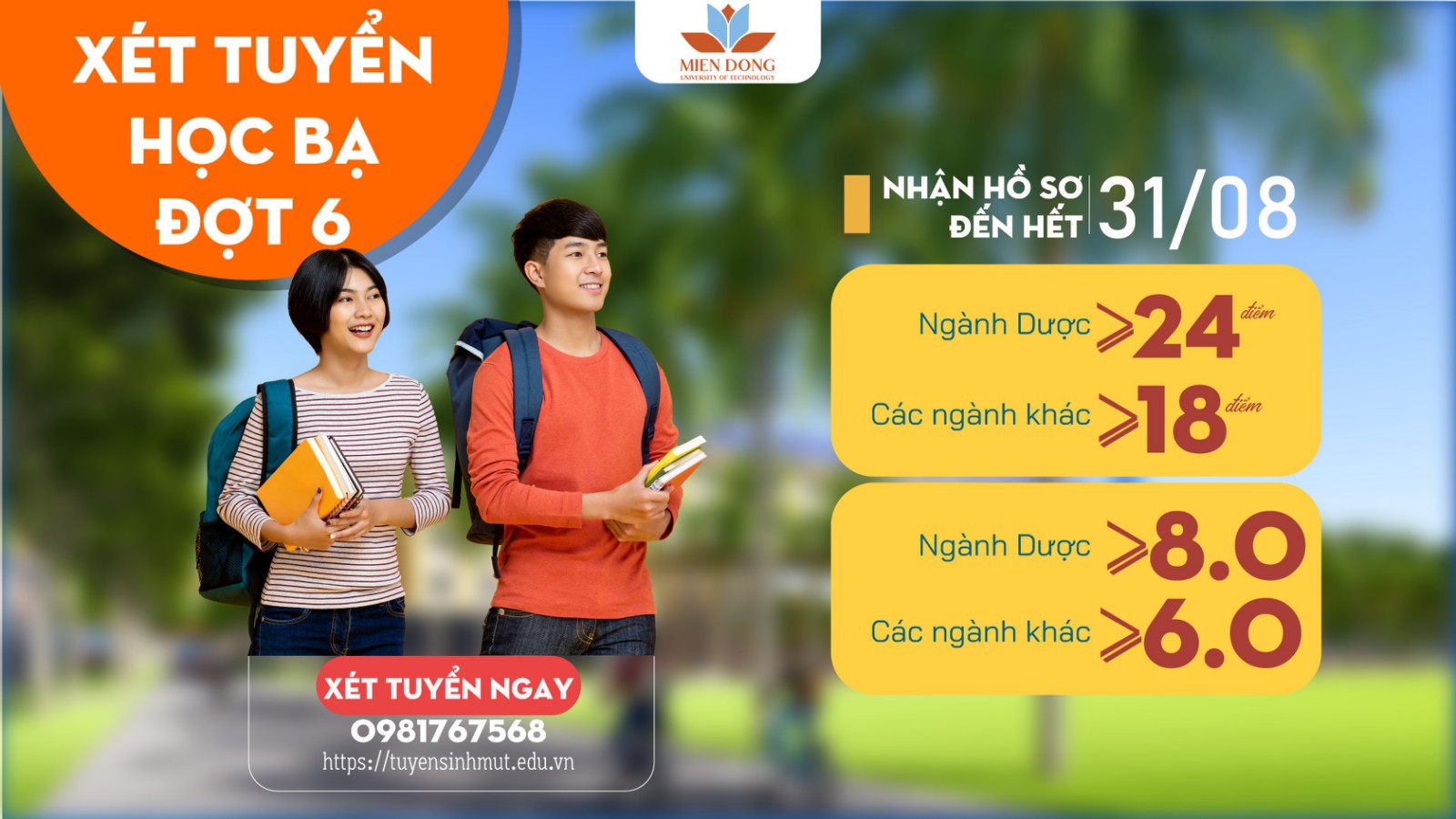 ĐH Công nghệ Miền Đông hỗ trợ thí sinh với chính sách nhập học trực tuyến “5 Không” - Ảnh minh hoạ 2