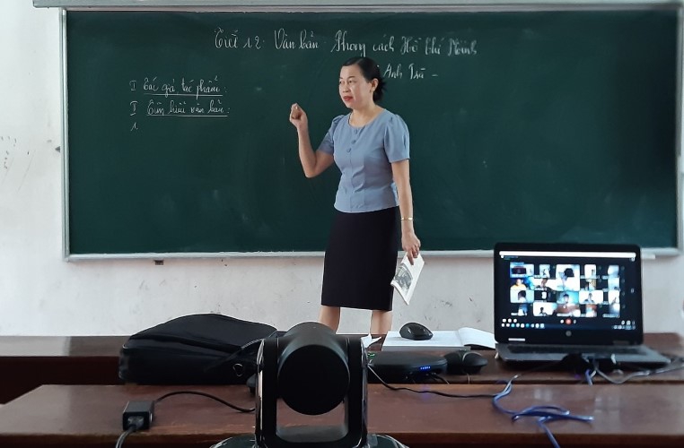 Hải Hậu (Nam Định): Linh hoạt dạy học ứng phó với dịch Covid-19