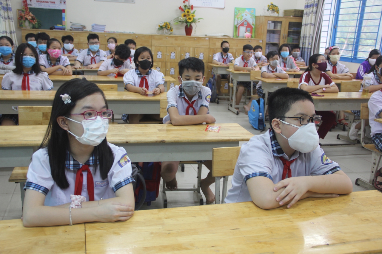 TP Hồ Chí Minh: Đề xuất phương án mở cửa lại trường học ở vùng an toàn