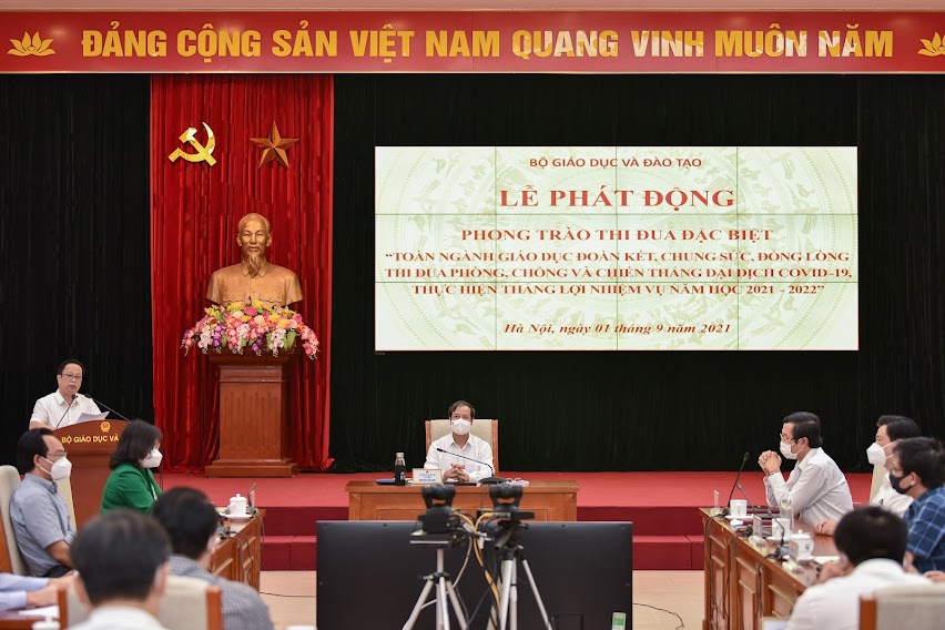 Bộ trưởng Nguyễn Kim Sơn phát động phong trào thi đua đặc biệt toàn ngành Giáo dục - Ảnh minh hoạ 2
