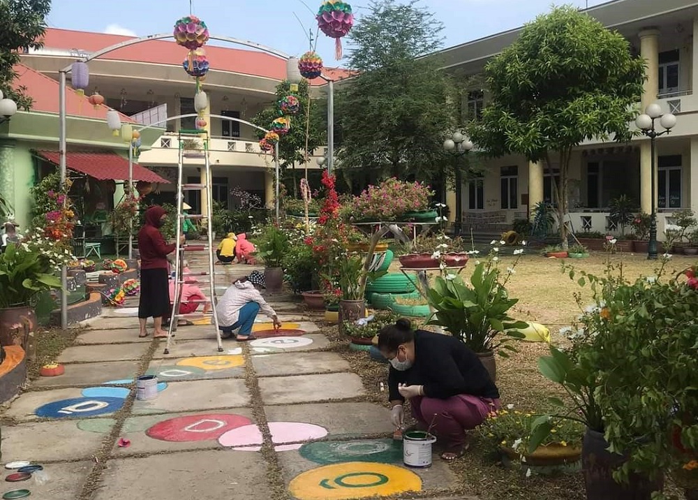 Tuyên Quang: Cơ sở giáo dục mầm non hối hả chuẩn bị năm học mới - Ảnh minh hoạ 2