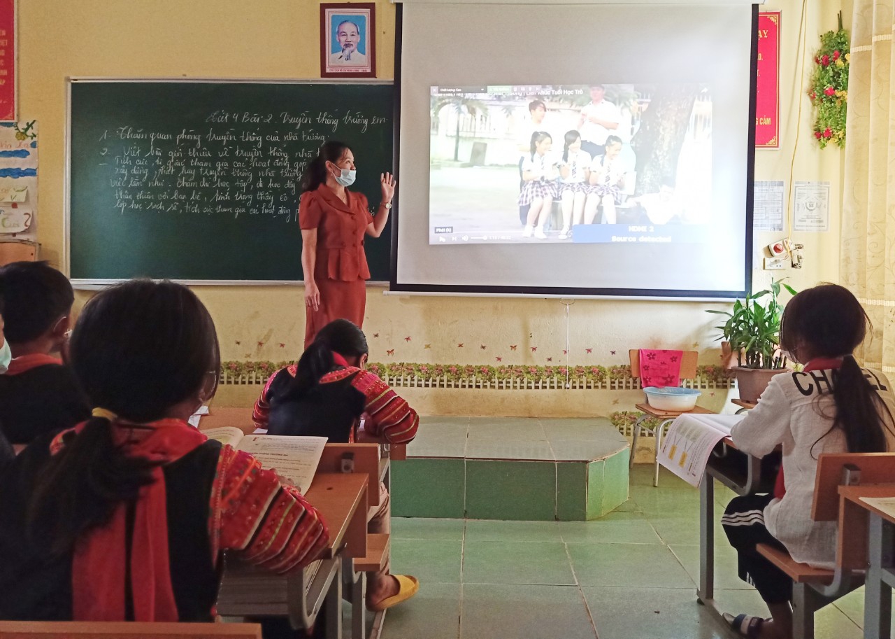 Lai Châu: Nỗ lực số hóa trong giáo dục