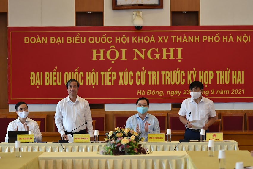 Bộ trưởng Nguyễn Kim Sơn tiếp xúc cử tri trước Kỳ họp thứ 2, Quốc hội khóa XV - Ảnh minh hoạ 2