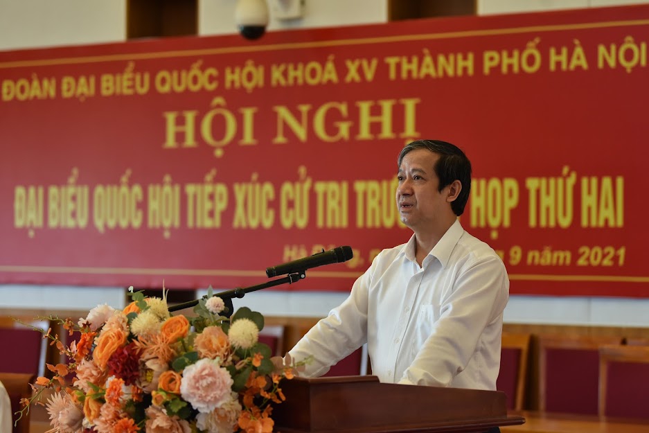 Bộ trưởng Nguyễn Kim Sơn tiếp xúc cử tri trước Kỳ họp thứ 2, Quốc hội khóa XV