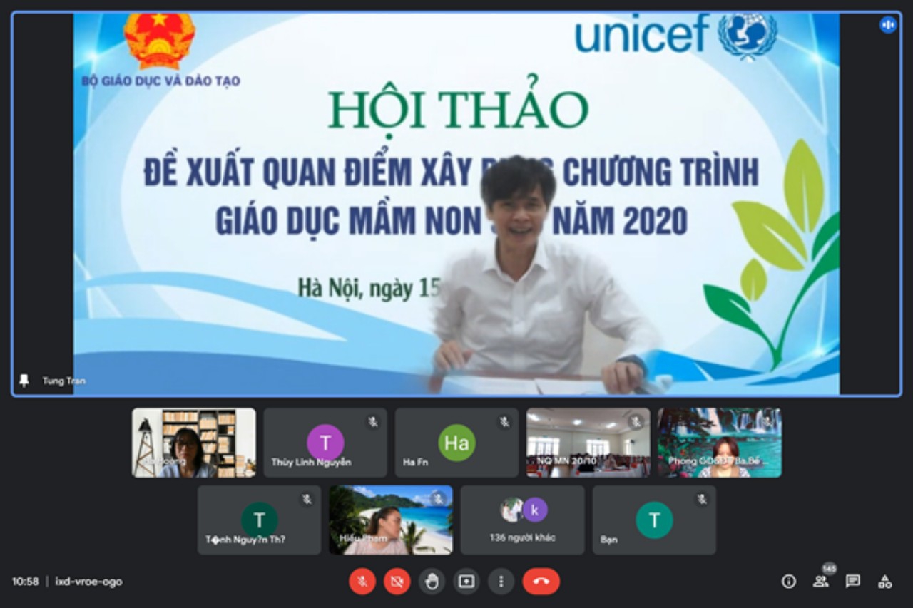 Định hướng xây dựng Chương trình giáo dục mầm non sau năm 2020