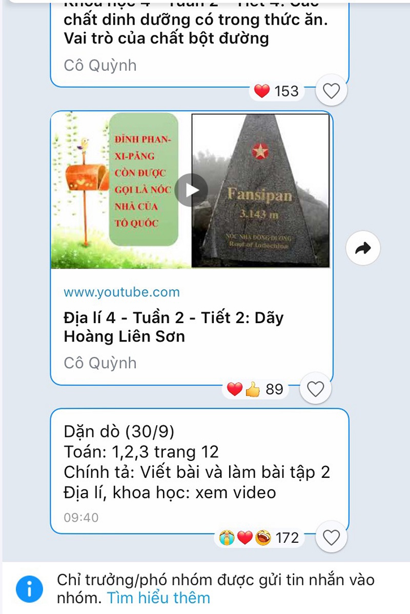 Tương tác với phụ huynh học sinh qua group: Giáo viên làm gì để tránh “stress”? - Ảnh minh hoạ 3