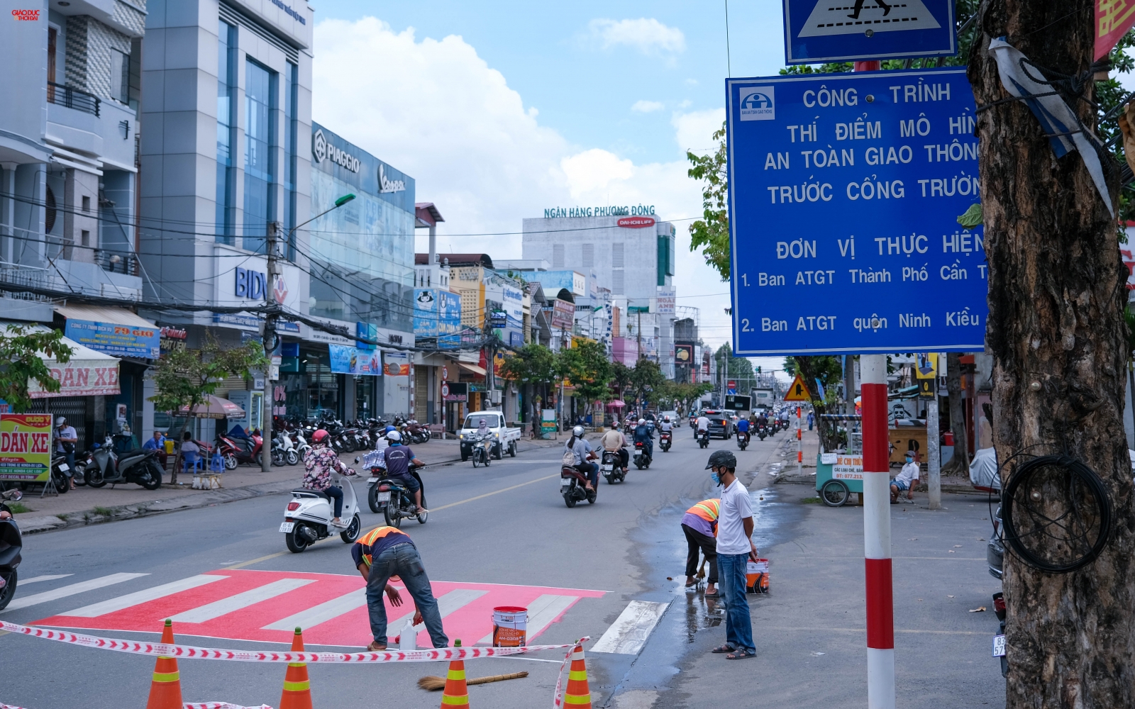 Cần Thơ thí điểm “Thảm an toàn cho học sinh qua đường” trước cổng trường học - Ảnh minh hoạ 4