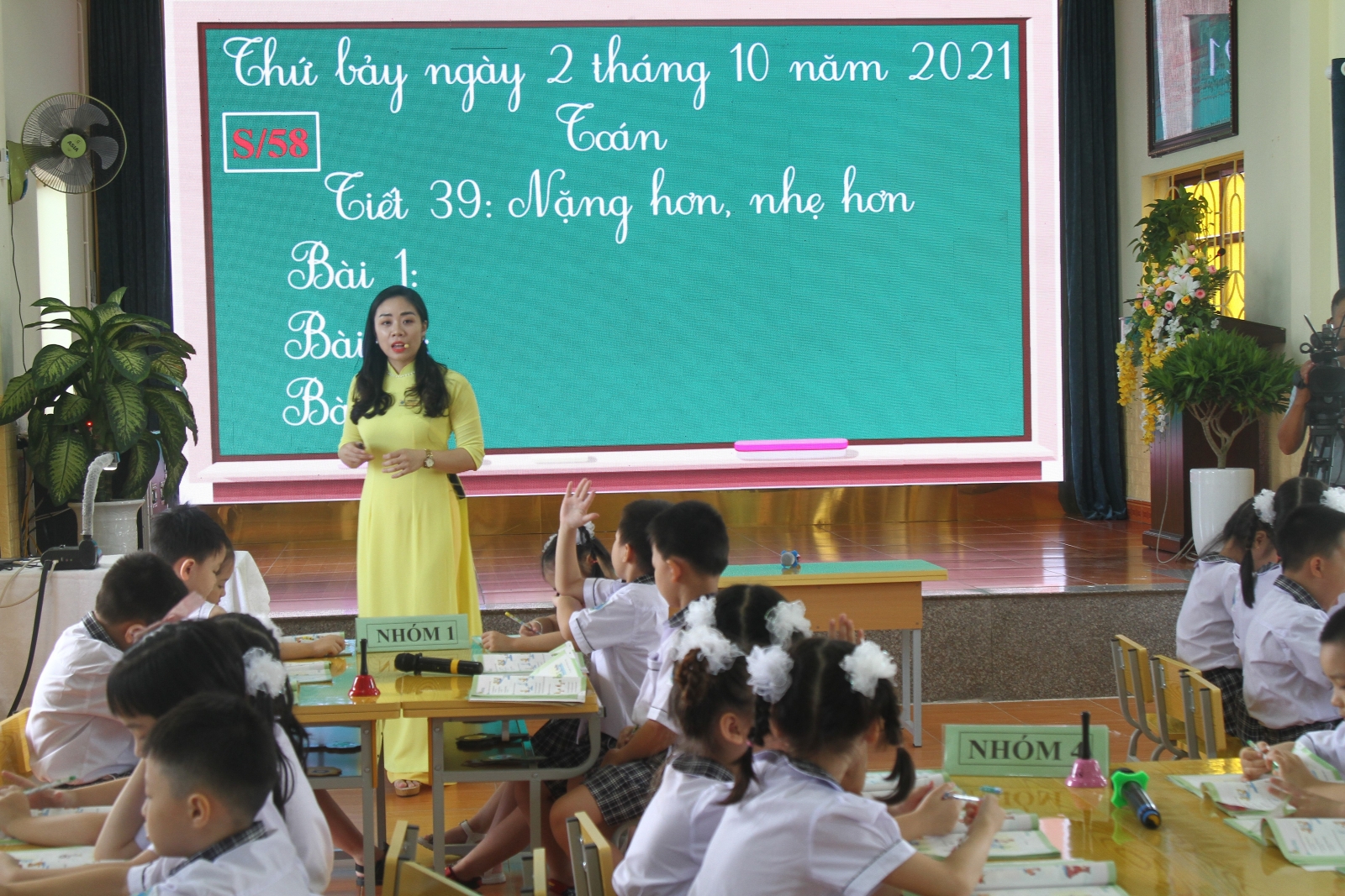 Hải Phòng: Giáo viên linh hoạt, học trò trải nghiệm thực tế qua tiết học Toán - Ảnh minh hoạ 2