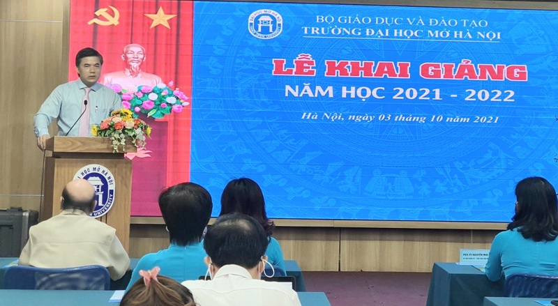 Trường Đại học Mở Hà Nội khai giảng: Hoàn thiện hơn nữa hình thức dạy - học trực tuyến - Ảnh minh hoạ 2