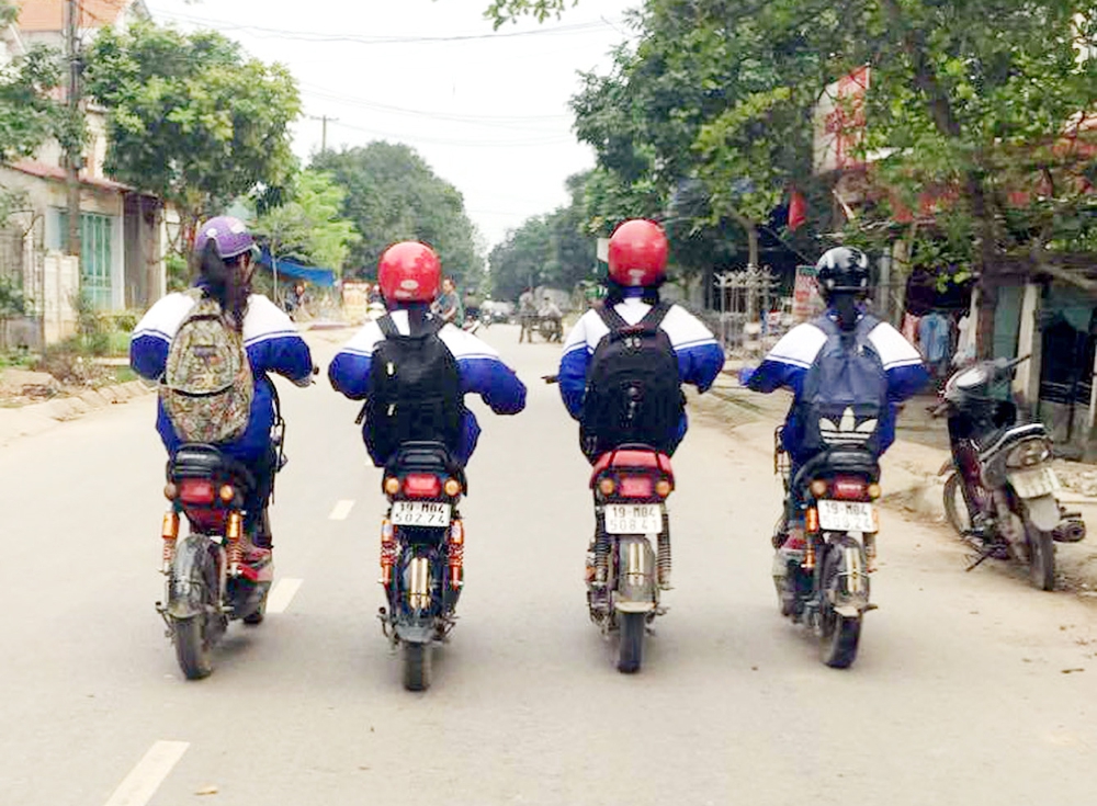 Ninh Bình: Chấp hành an toàn giao thông thành tiêu chí đánh giá hạnh kiểm học sinh