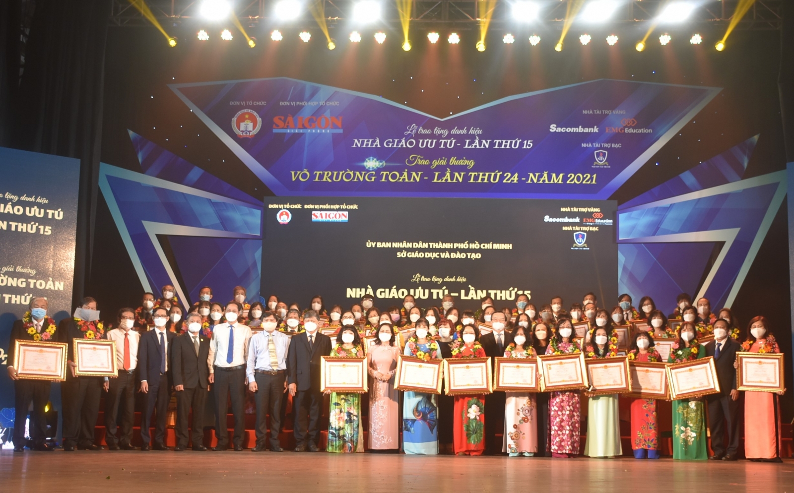TPHCM tuyên dương 15 Nhà giáo Ưu tú, 50 nhà giáo đạt giải thưởng Võ Trường Toản