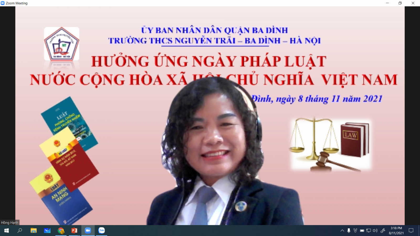 Trường THCS Nguyễn Trãi sôi nổi tổ chức Chuyên đề phổ biến, giáo dục pháp luật cho học sinh - Ảnh minh hoạ 2