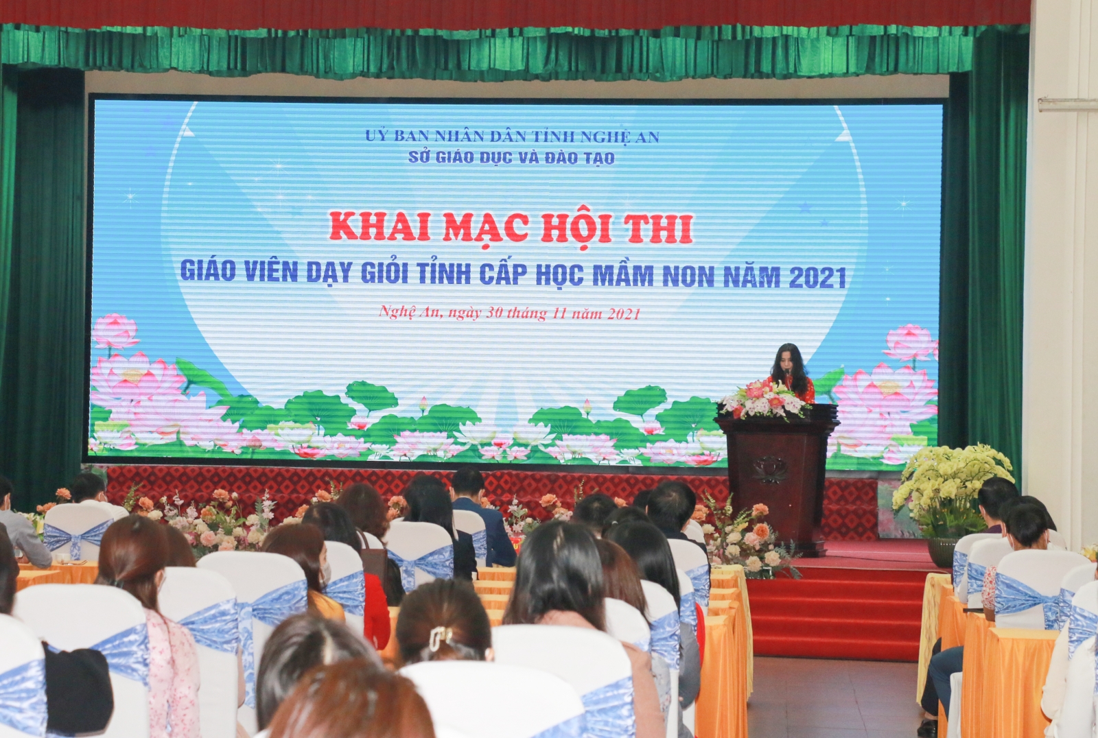 Nghệ An: Khai mạc Hội thi giáo viên giỏi tỉnh cấp mầm non năm 2021 - Ảnh minh hoạ 2