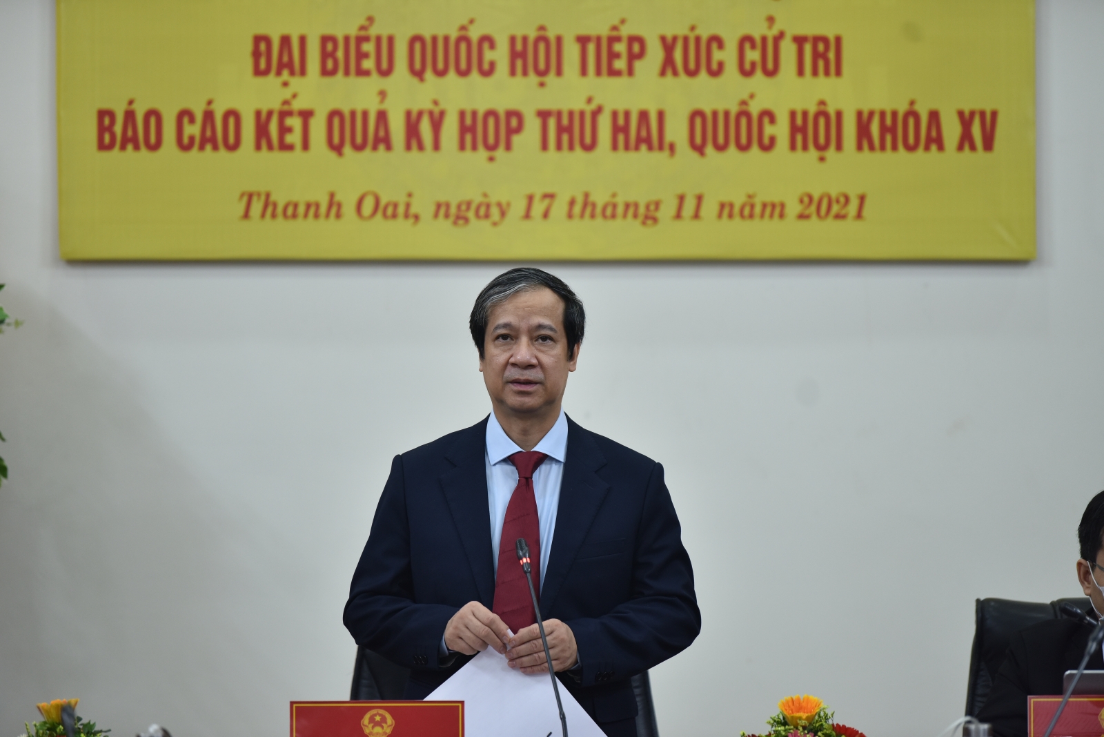 Bộ trưởng Nguyễn Kim Sơn tiếp xúc cử tri sau Kỳ họp thứ 2, Quốc hội khóa XV - Ảnh minh hoạ 2