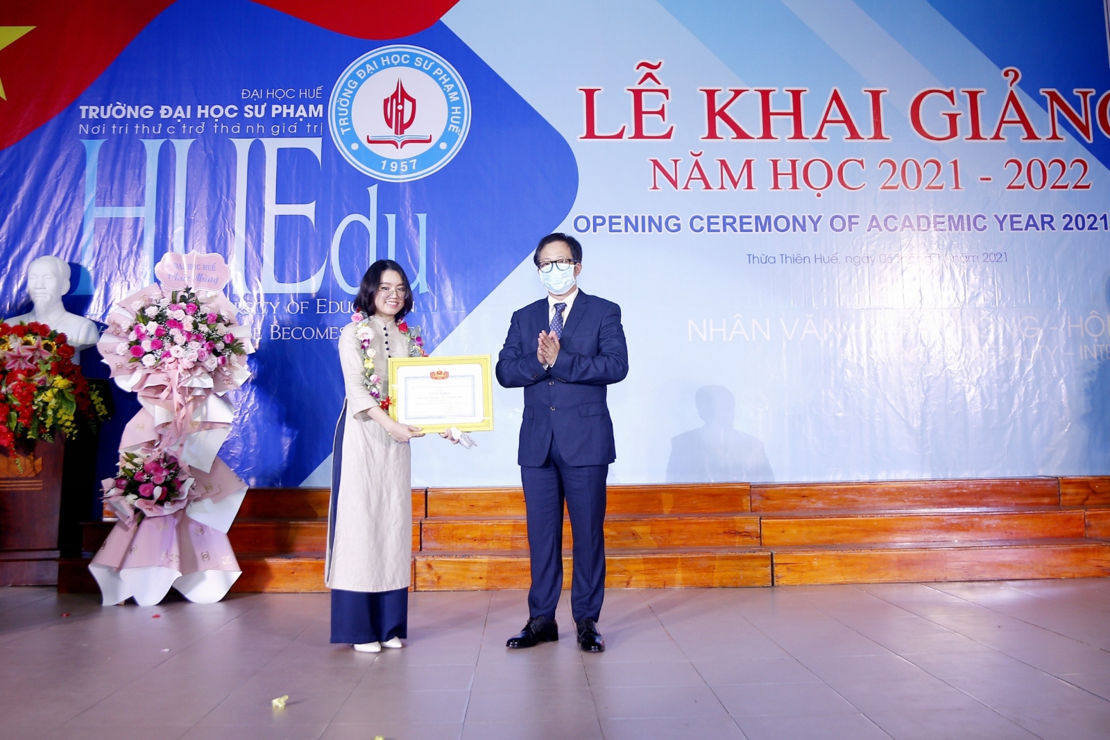 Trường ĐH Sư phạm (ĐH Huế) khai giảng năm học 2021 – 2022