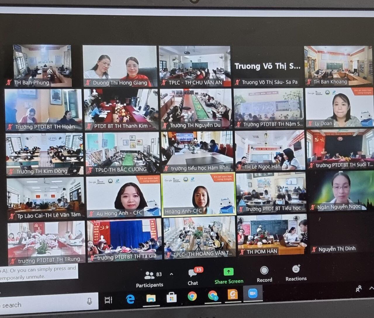 Lào Cai: Tập huấn trực tuyến về an toàn mạng cho cán bộ, giáo viên