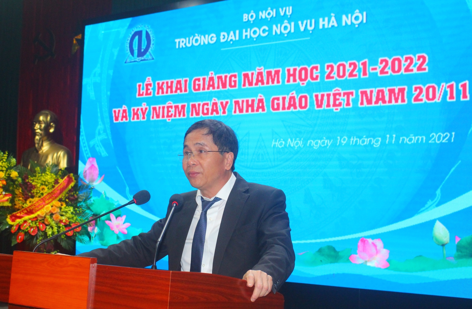 Trường Đại học Nội vụ Hà Nội khai giảng năm học mới 2021 -2022 - Ảnh minh hoạ 2