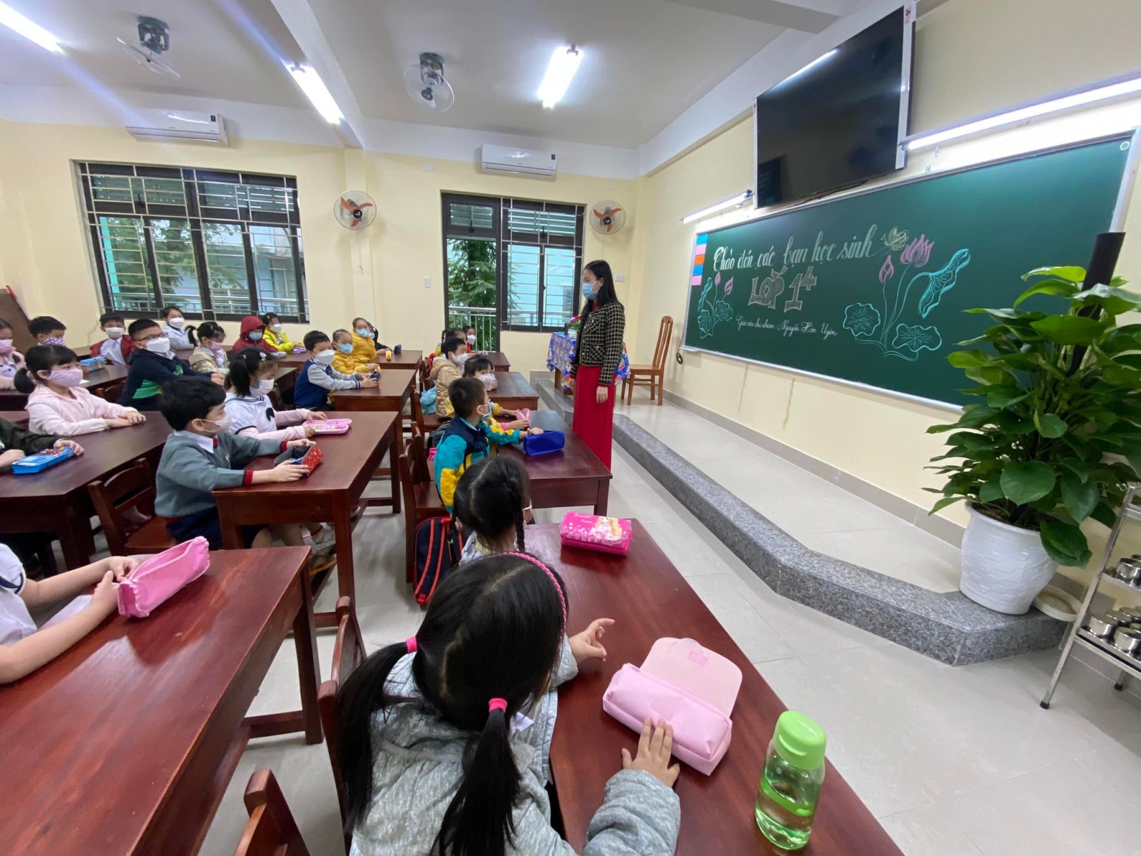 Đà Nẵng: 75% học sinh lớp Một đến trường buổi đầu tiên