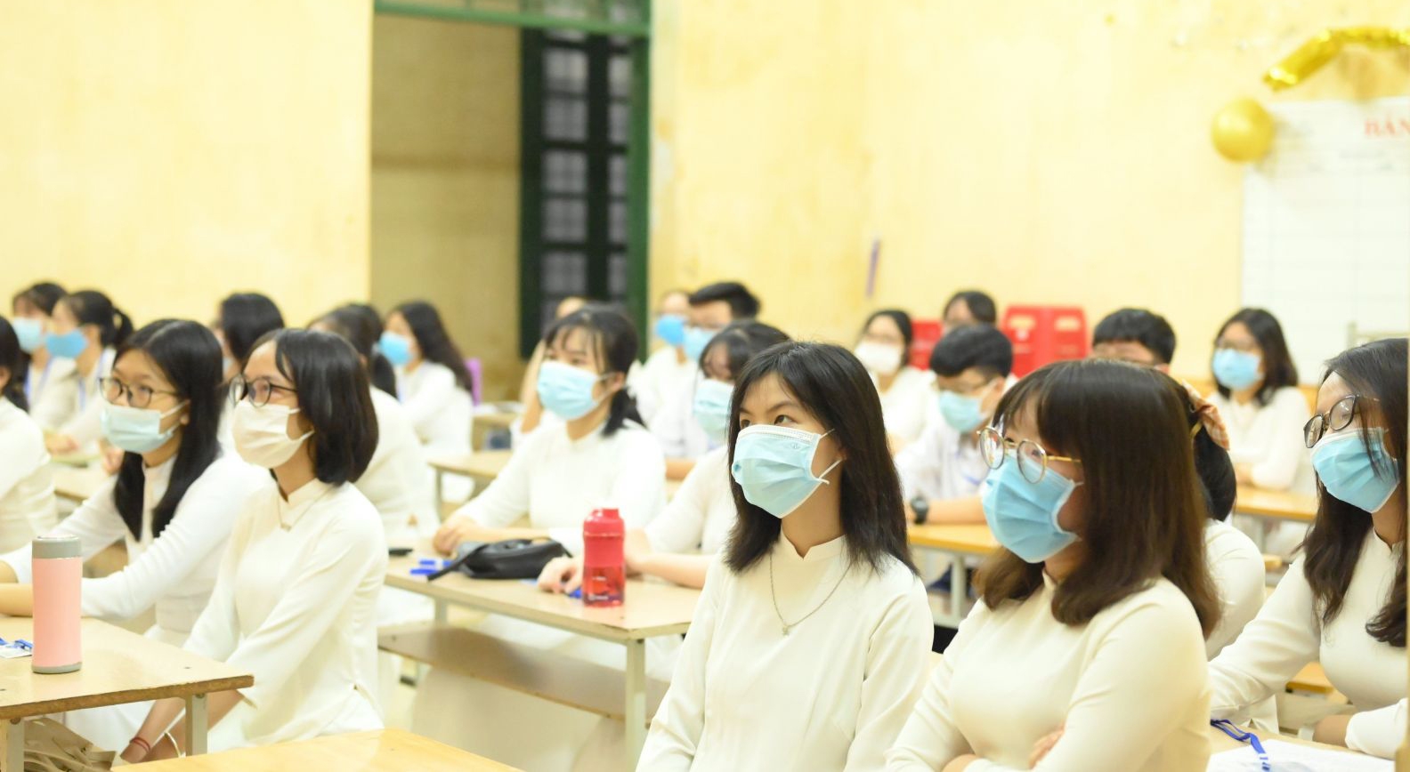 Huyện Nam Trực, Nam Định: Duy trì dạy học linh hoạt và tiêm chủng vắc xin