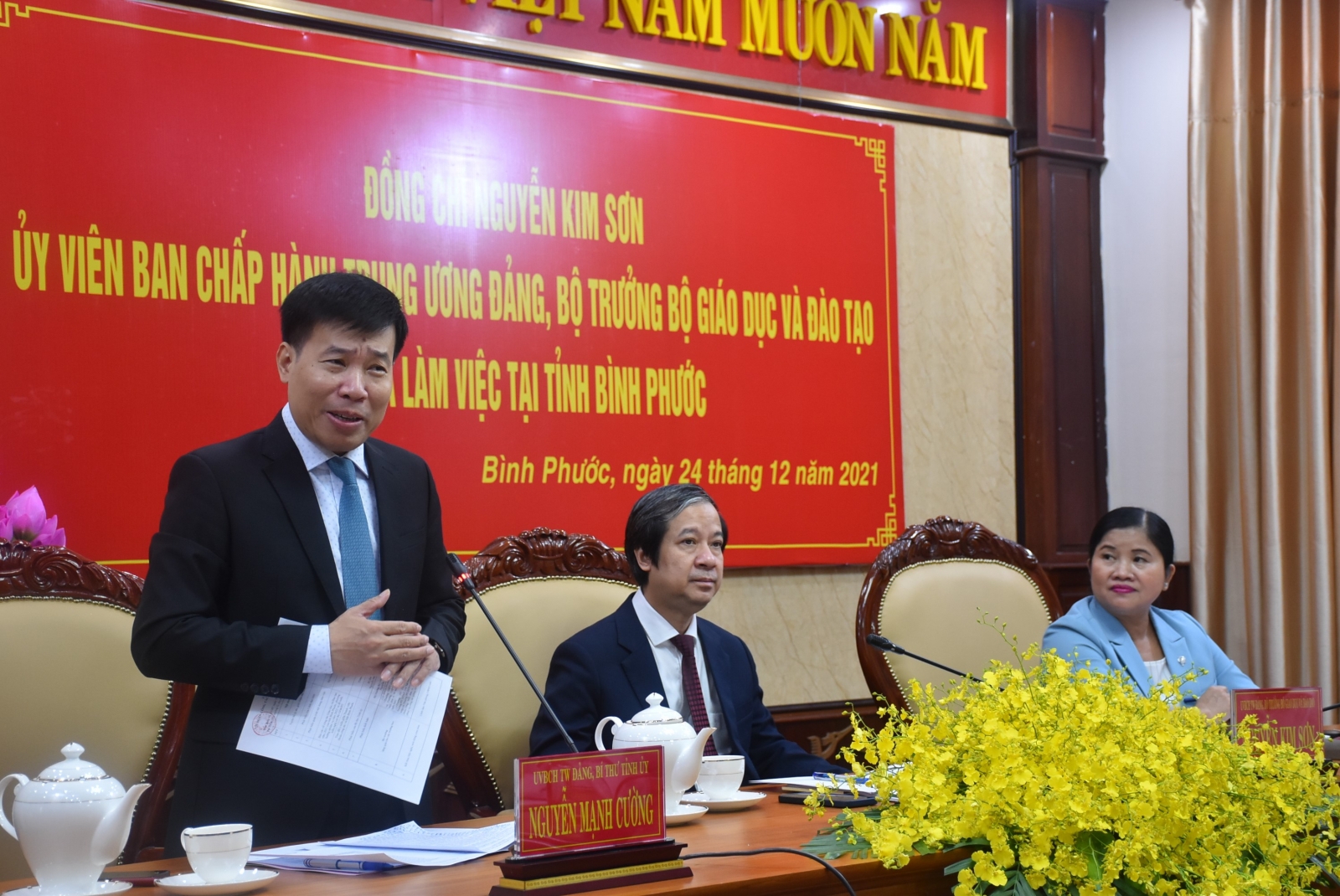 Bộ trưởng Nguyễn Kim Sơn gợi ý 5 vấn đề ưu tiên phát triển giáo dục Bình Phước - Ảnh minh hoạ 2