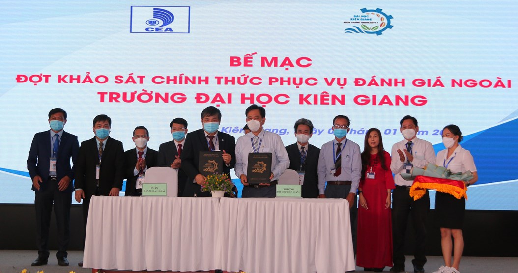 Trường Đại học Kiên Giang hoàn thành khảo sát đánh giá ngoài cơ sở giáo dục đại học