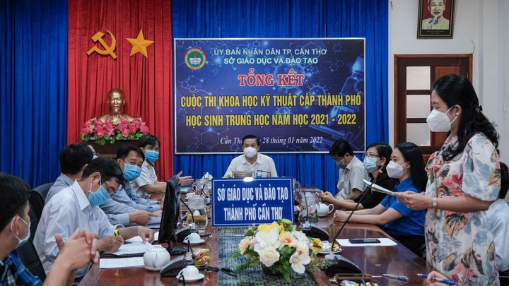 Cần Thơ: Tổng kết Cuộc thi khoa học kỹ thuật cấp thành phố học sinh trung học