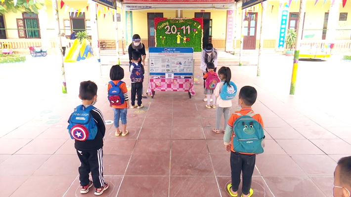 Hưng Yên: Hướng dẫn an toàn phòng dịch khi mở lại trường mầm non