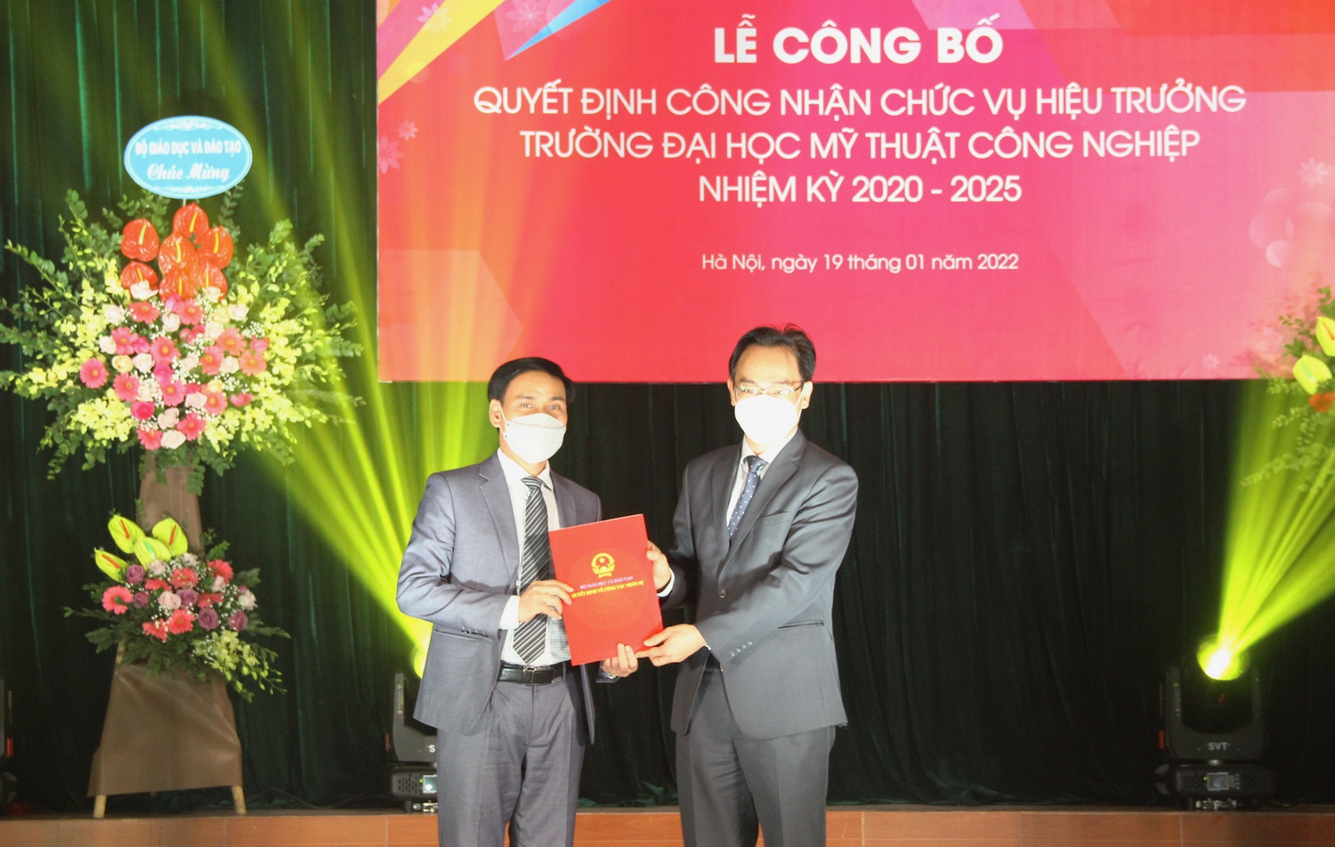 Trường Đại học Mỹ thuật Công nghiệp có tân hiệu trưởng