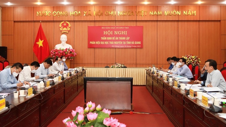Thẩm định Đề án thành lập Phân hiệu Đại học Thái Nguyên tại Hà Giang