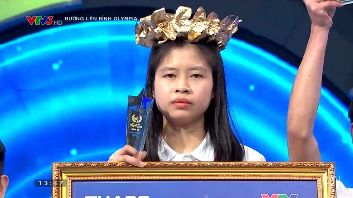 Nữ sinh Hà Nội thắng thuyết phục tại cuộc thi tuần Olympia