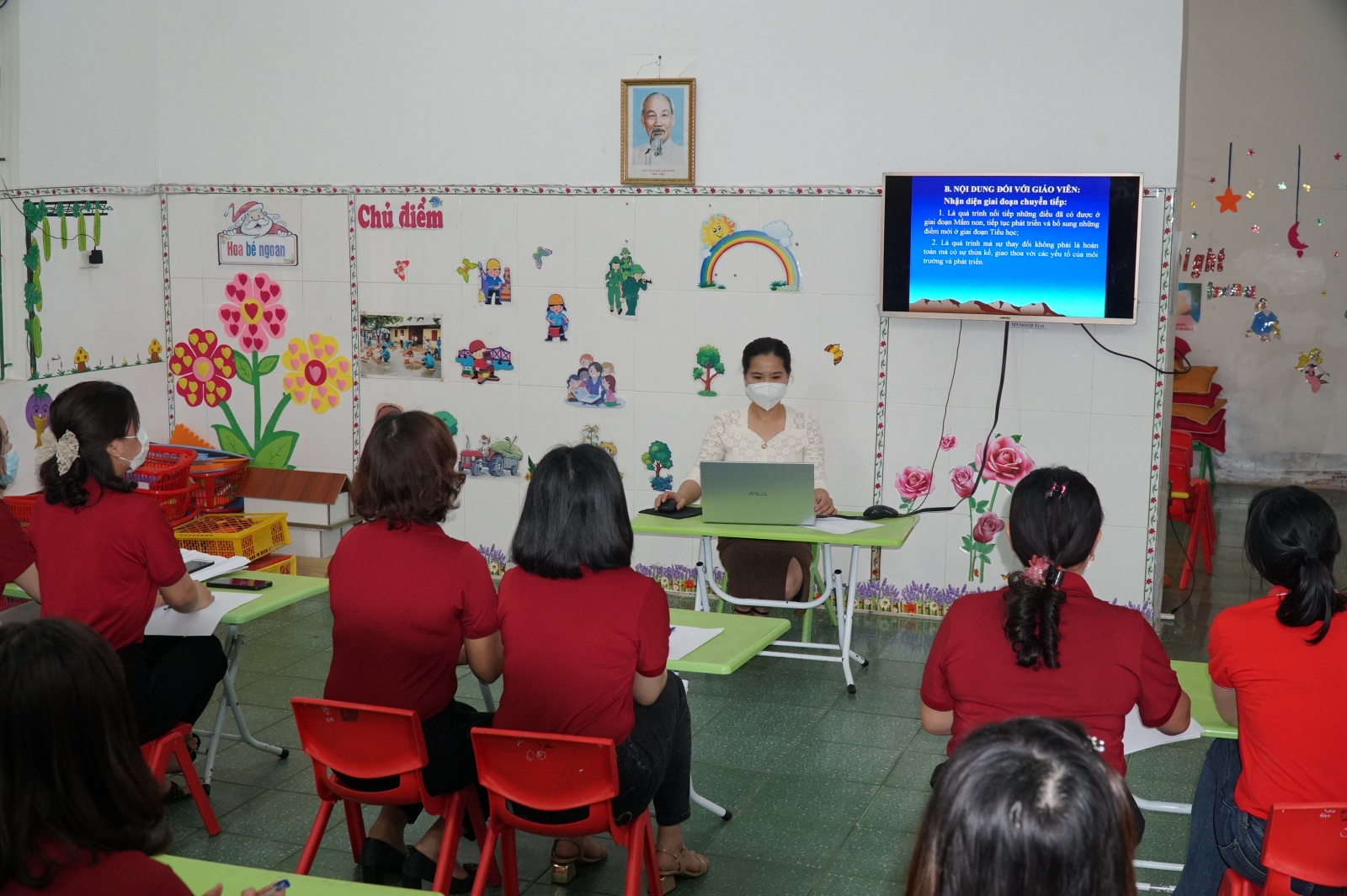 Nghệ An: Chủ động hình thức dạy học cho trẻ mầm non 5 tuổi chuẩn bị vào lớp 1 - Ảnh minh hoạ 3