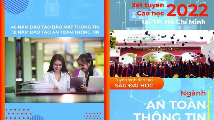 Phân hiệu Học viện Kỹ thuật mật mã TP. Hồ Chí Minh tuyển sinh 25 chỉ tiêu trình độ thạc sĩ ngành An toàn thông tin