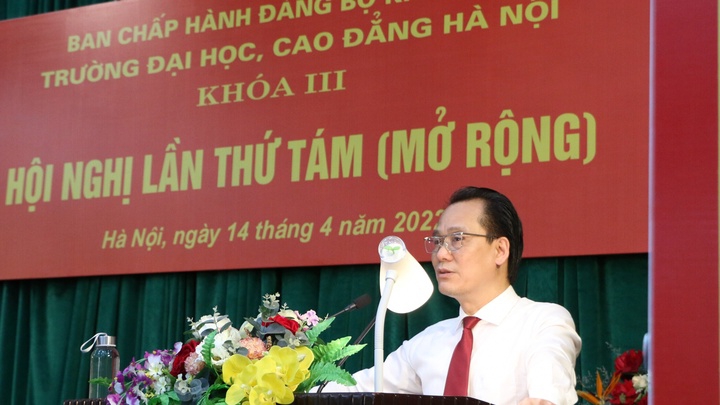 Đảng ủy Khối các trường Đại học - Cao đẳng Hà Nội sơ kết công tác quý I năm 2022