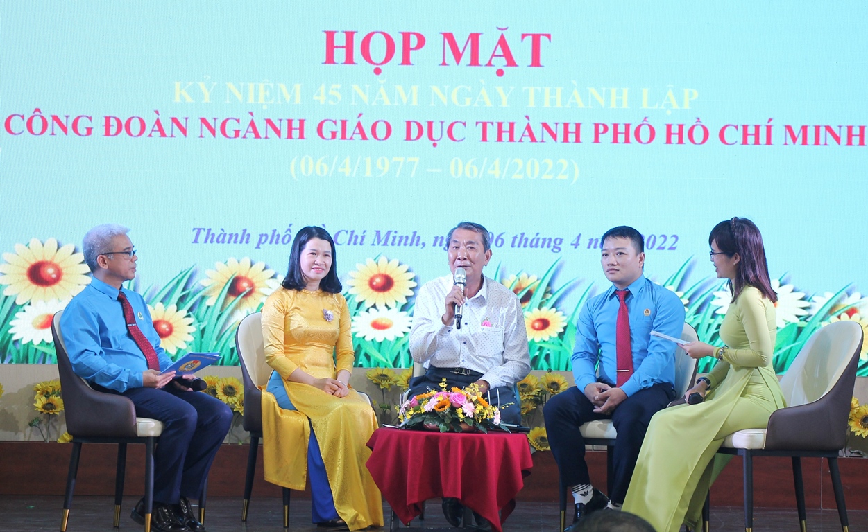 Họp mặt kỷ niệm 45 năm ngày thành lập Công đoàn ngành Giáo dục TPHCM - Ảnh minh hoạ 2